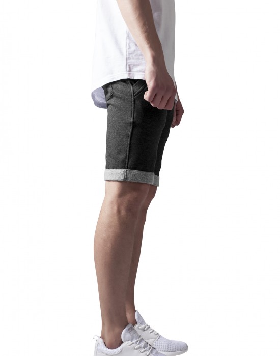 Мъжки къси панталони Urban Classics charcoal Мъжки къси панталони Urban Classics charcoal
