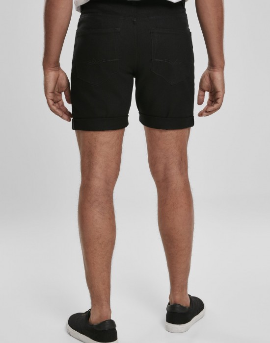 Мъжки къси панталони в черно Urban Classics Fit Мъжки къси панталони в черно Urban Classics Fit