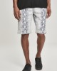 Мъжки къси панталони в светлосиво Urban Classics AOP 