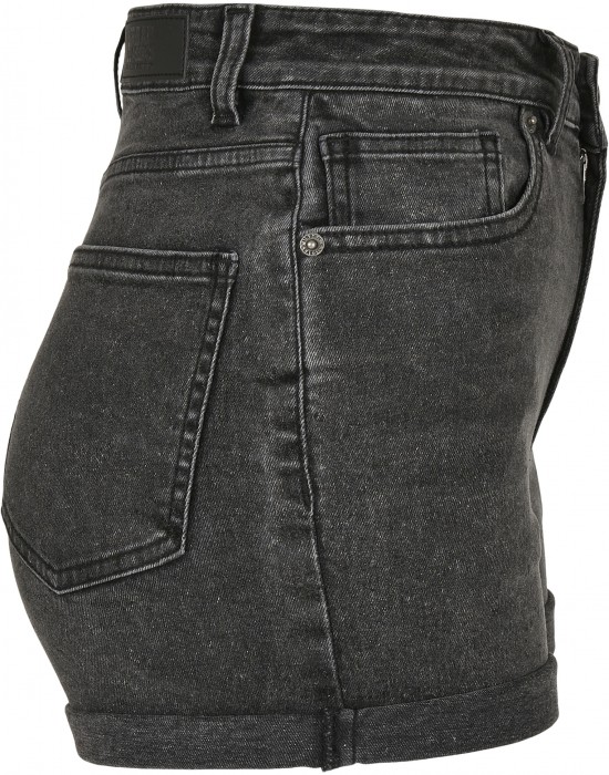 Дамски къси дънкови панталони в черен цвят Urban Classics 5 Pocket Shorts Дамски къси дънкови панталони в черен цвят Urban Classics 5 Pocket Shorts