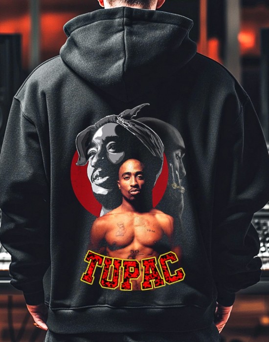 Мъжко Худи Tupac Shakur 6 Мъжко Худи Tupac Shakur 6