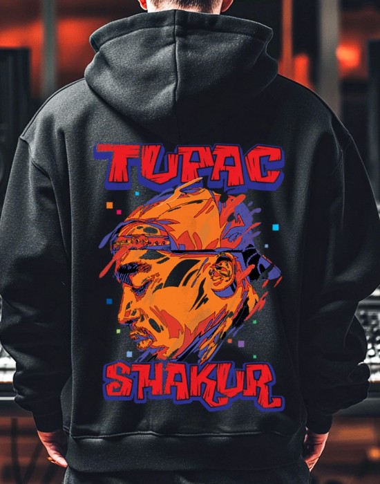 Мъжко Худи Tupac Shakur 6 Мъжко Худи Tupac Shakur 6