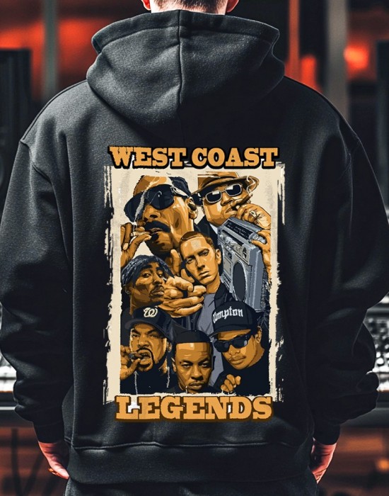 Мъжко Худи West Coast Legends Мъжко Худи West Coast Legends