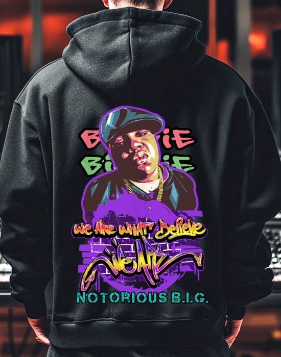 Мъжко Худи Notorious B.I.G. - We Are What Believe WearZ Мъжко Худи Notorious B.I.G. - We Are What Believe WearZ