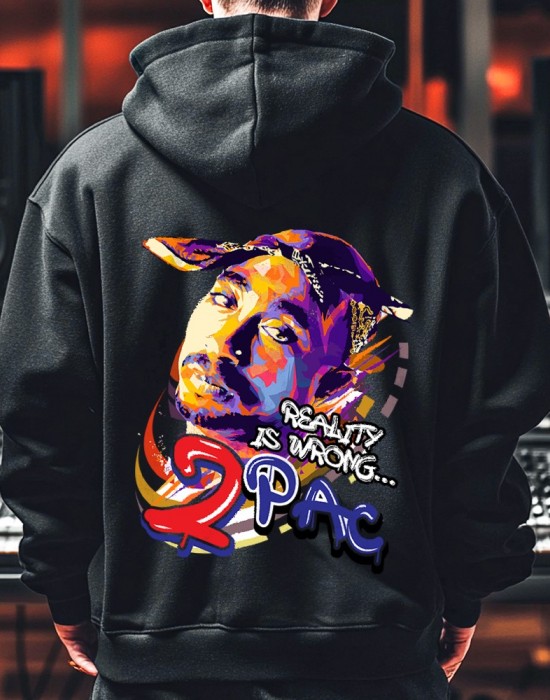 Мъжко Худи 2Pac - Reality Is Wrong