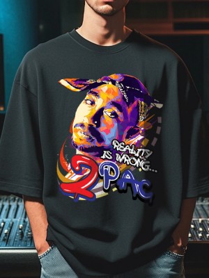 Овърсайз Тениска 2Pac - Reality Is Wrong