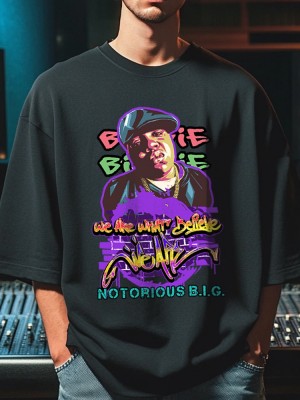 Овърсайз Тениска Notorious B.I.G. - We Are What Believe WearZ