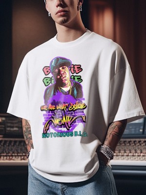 Овърсайз Тениска Notorious B.I.G. - We Are What Believe WearZ