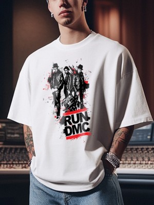 Овърсайз Тениска RUN DMC