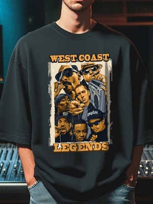 Овърсайз Тениска West Coast Legends