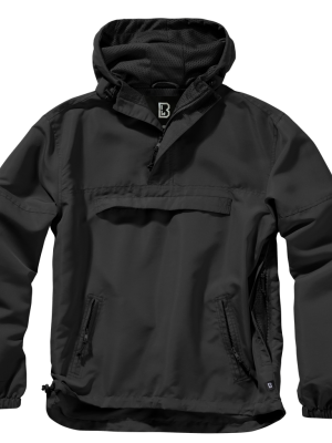 Мъжка ветровка в черен цвят Brandit