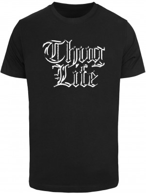 Тениска Mister Tee Thug Life Wording