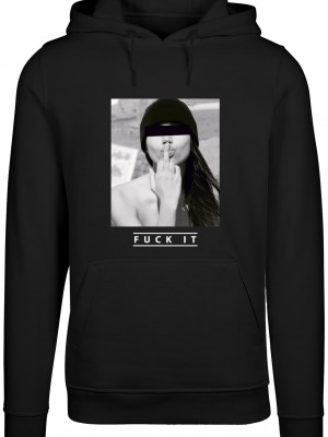 Мъжки суичър в черно Mister Tee F#KIT 2.0