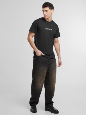 Тениска в черно Mister Tee All The Way Up