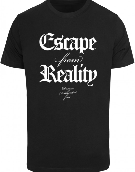 Тениска в черно Mister Tee Escape From Reality