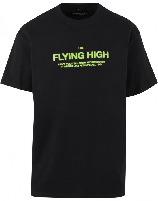 Тениска в черно Mister Tee I am Flying Oversize Тениска в черно Mister Tee I am Flying Oversize