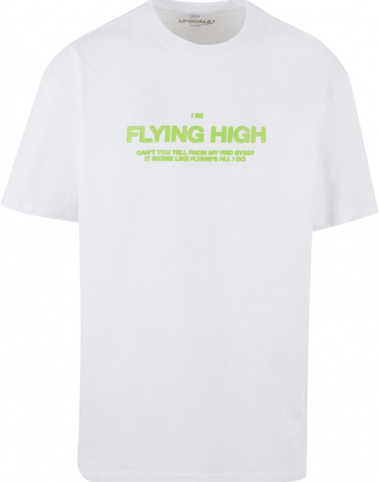 Тениска в бяло Mister Tee I am Flying Oversize Тениска в бяло Mister Tee I am Flying Oversize
