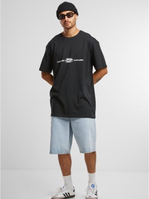 Мъжка чврна тениска Mister Tee Every Spin Wins