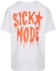 Мъжка тениска в бяло Mister Tee Psycho Font Oversize