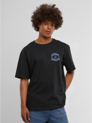 Мъжка тениска в черно Mister Tee The World Is Ours Oversize