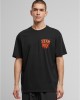 Мъжка тениска в черно Mister Tee Psycho Font Oversize