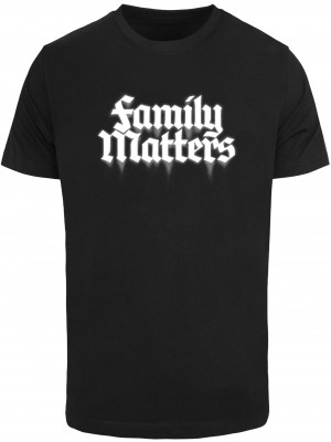 Мъжка тениска в черно Mister Tee Family Matters
