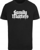 Мъжка тениска в черно Mister Tee Family Matters