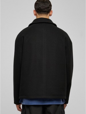 Мъжко яке в черен цвят Urban Classics Big Pocket