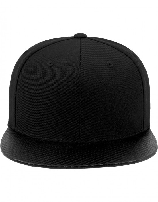 Шапка с козирка в черно Carbon Snapback Шапка с козирка в черно Carbon Snapback