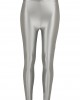 Дамски клин в сребрист цвят Urban Classics Highwaist Shiny 
