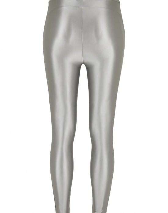 Дамски клин в сребрист цвят Urban Classics Highwaist Shiny 