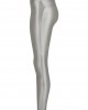 Дамски клин в сребрист цвят Urban Classics Highwaist Shiny 