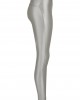 Дамски клин в сребрист цвят Urban Classics Highwaist Shiny 