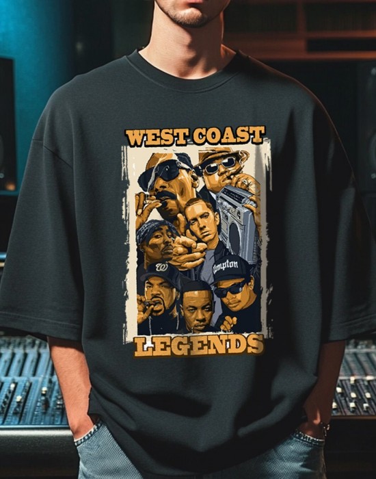Овърсайз Тениска West Coast Legends