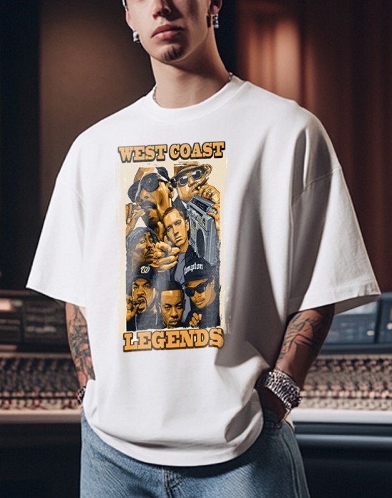 Овърсайз Тениска West Coast Legends