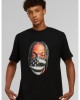 Мъжка овърсайз тениска в черно Mister Tee Psycho Man