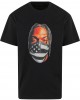 Мъжка овърсайз тениска в черно Mister Tee Psycho Man