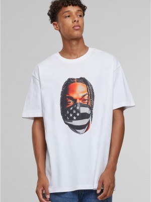 Мъжка овърсайз тениска Mister Tee Psycho Man