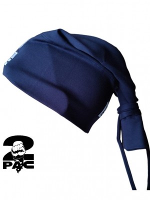 Бийни шапка в тъмносиньо с бродерия 2Pac Beanie Street Knowledge Бийни шапка в тъмносиньо с бродерия 2Pac Beanie Street Knowledge