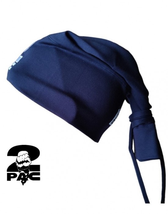 Бийни шапка в тъмносиньо с бродерия 2Pac Beanie Street Knowledge