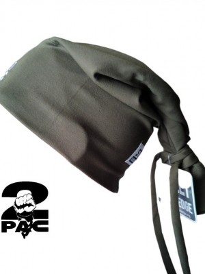 Бийни шапка в цвят каки бродерия 2Pac Beanie Street Knowledge Бийни шапка в цвят каки бродерия 2Pac Beanie Street Knowledge