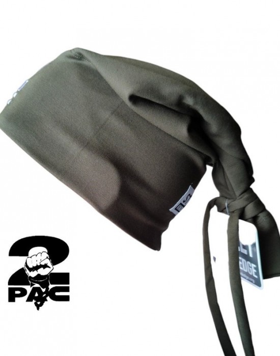 Бийни шапка в цвят каки бродерия 2Pac Beanie Street Knowledge