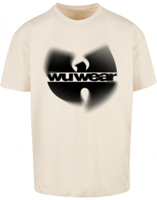 Мъжка овърсайз тениска WU Wear Faded Logo Мъжка овърсайз тениска WU Wear Faded Logo