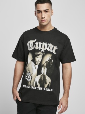 Тениска 2PAC / Tupac MATW Sepia в черен цвят от Mister Tee
