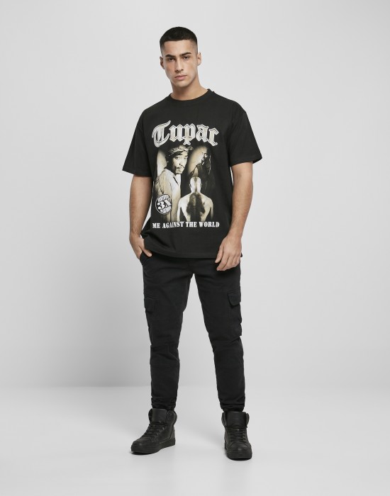 Тениска 2PAC / Tupac MATW Sepia в черен цвят от Mister Tee