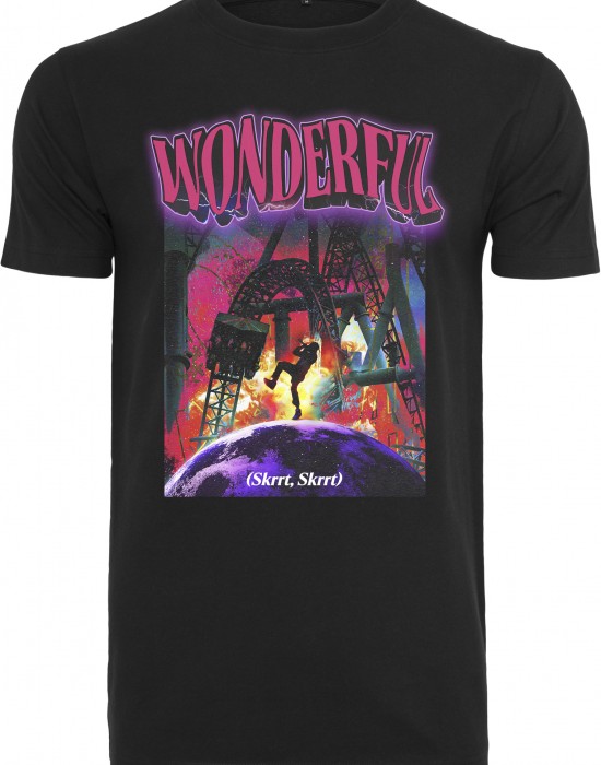 Мъжка тениска Mister Tee Wonderful в черно