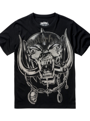 Тениска в черен цвят Motorhead Warpig Print