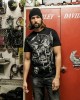 Тениска в черен цвят Motorhead Warpig Print