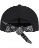 Шапка с козирка в черно Bandana Tie Snapback, Urban Classics, Шапки с козирка - Complex.bg