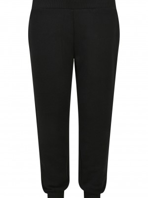 Детско долнище за момчета в черен цвят Urban Classics от органичен памук